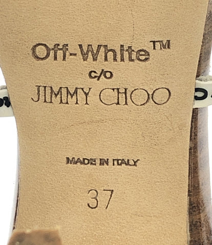 ジミーチュウ  アンクルストラップサンダル ×Off-Whiteコラボ      レディース SIZE 36 (M) JIMMY CHOO