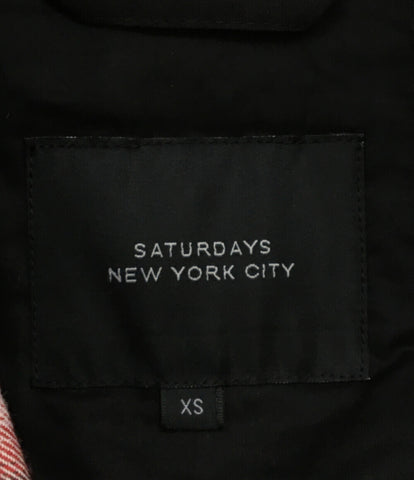 ジップアップジャケット レッド チェック柄      メンズ SIZE XS (XS以下) SATURDAYS NEW YORK CITY