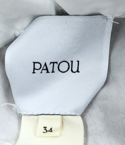 美品 パフスリーブ グログランリボン バルーンスリーブ ドローストリングネック シャツ      レディース SIZE 34 (複数サイズ) PATOU