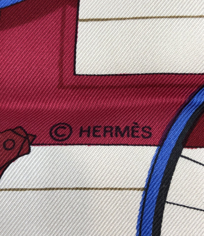 エルメス  スカーフ カレ90 自転車  LES BECANES    レディース  (複数サイズ) HERMES