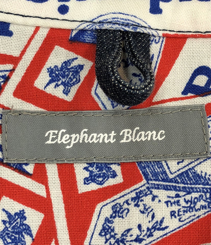 ダブルジップデニムジャケット      メンズ SIZE 48 (XL以上) Elephant Blanc