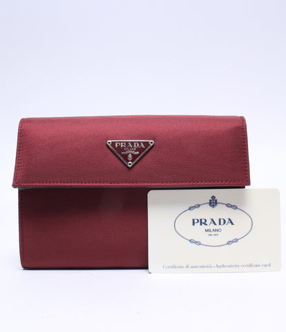プラダ 美品 三つ折り財布     M510 レディース  (3つ折り財布) PRADA