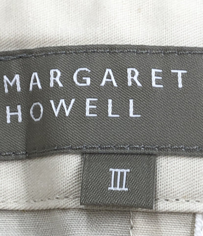 マーガレットハウエル  台形スカート バックプリーツ      レディース SIZE 3 (L) Margaret Howell