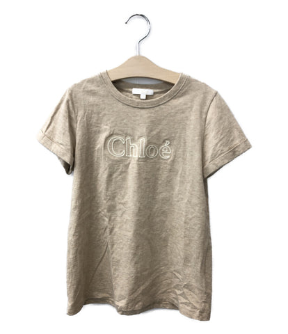 クロエ  半袖Tシャツ ロゴ刺繍 ロールアップ      キッズ SIZE 14 (150サイズ) Chloe