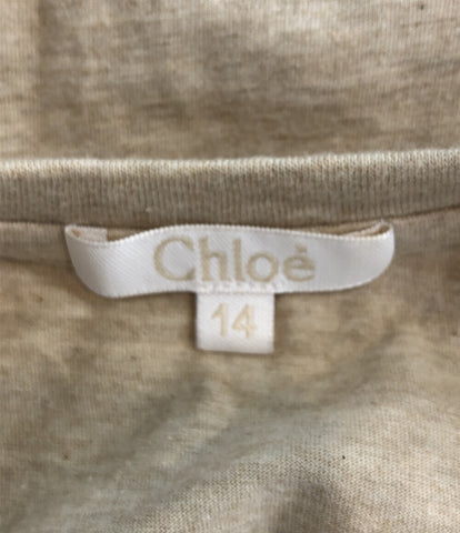 クロエ  半袖Tシャツ ロゴ刺繍 ロールアップ      キッズ SIZE 14 (150サイズ) Chloe