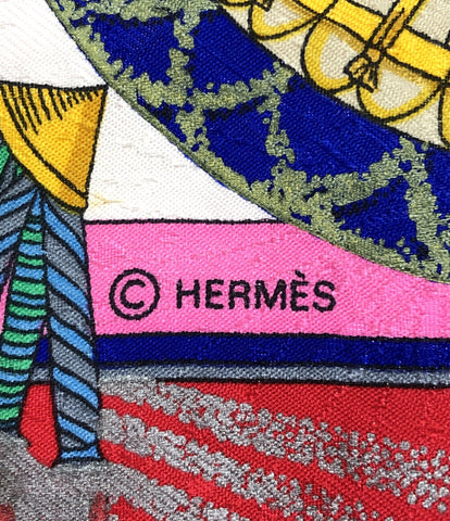 エルメス  スカーフ カレ90 技巧の火 花火  feux d artifice    レディース  (複数サイズ) HERMES