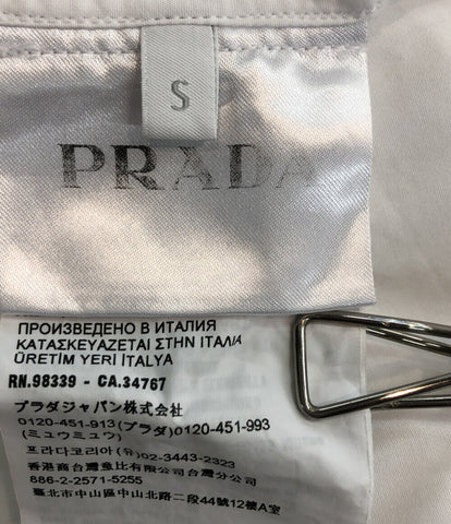 プラダ  ロゴパッチトライアングルボーリング半袖シャツ     DNA908 メンズ SIZE S (S) PRADA