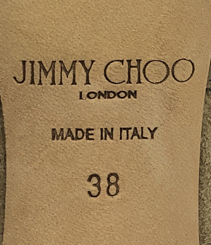 ジミーチュウ  アンクルストラップサンダル スエード      レディース SIZE 38 (XL以上) JIMMY CHOO