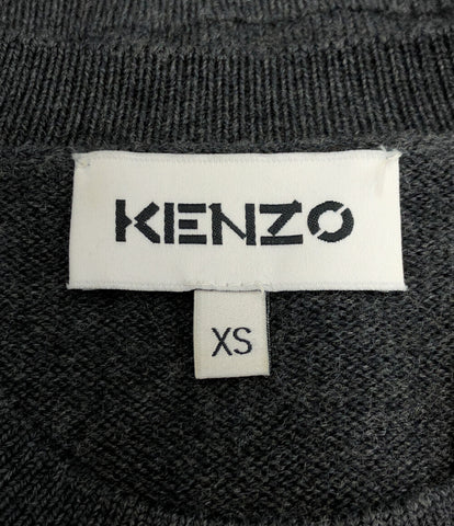 ケンゾー  ロゴ刺繍長袖ニット      レディース SIZE XS (XS以下) KENZO