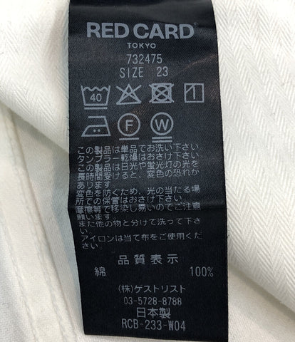 レッドカード  カットオフデニムパンツ      レディース SIZE 23 (M) RED CARD