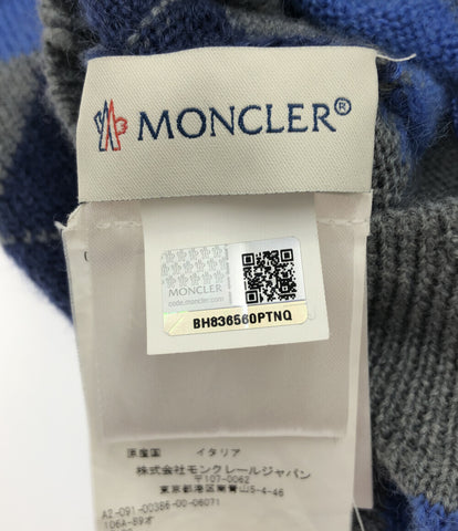 モンクレール  ニット帽 アーガイルチェック      メンズ  (複数サイズ) MONCLER