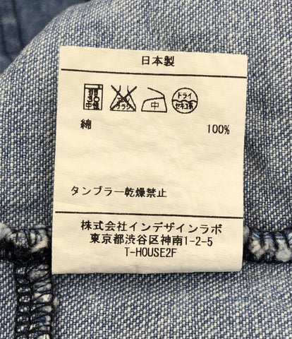 サイドジップデニムカットソー ウォッシュ加工      メンズ SIZE L (L) ID daily wear