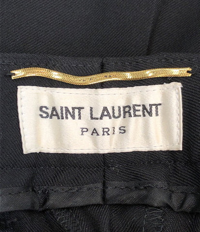 サンローランパリ  スラックスパンツ 裾ファスナー付き      レディース SIZE F34 (S) SAINT LAURENT PARIS