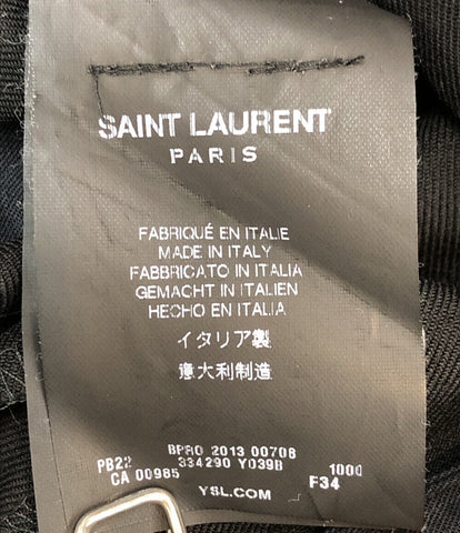 サンローランパリ  スラックスパンツ 裾ファスナー付き      レディース SIZE F34 (S) SAINT LAURENT PARIS