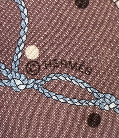 エルメス  ツイリースカーフ シルク100％ レクレアポア  les Cles a pois    レディース  (複数サイズ) HERMES