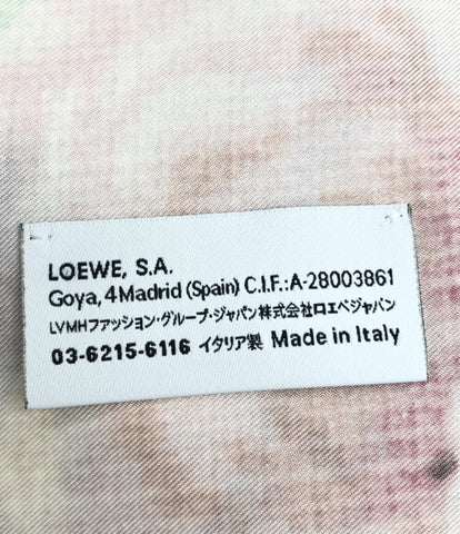 ロエベ  スカーフ シルク100％ フラワーアナグラム      レディース  (複数サイズ) LOEWE