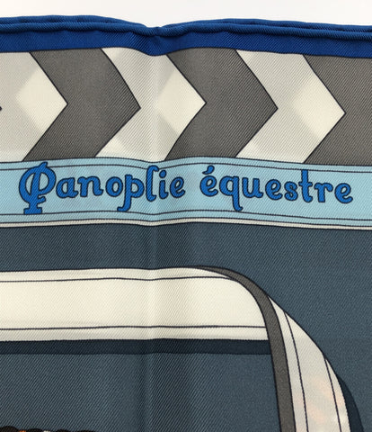 エルメス 美品 スカーフ カレ90 シルク100％ 乗馬の装具一式  panoplie equestre    レディース  (複数サイズ) HERMES