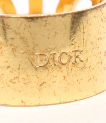 クリスチャンディオール  リング 指輪 カラフルラインストーン ロゴ      レディース SIZE 12号 (リング) Christian Dior