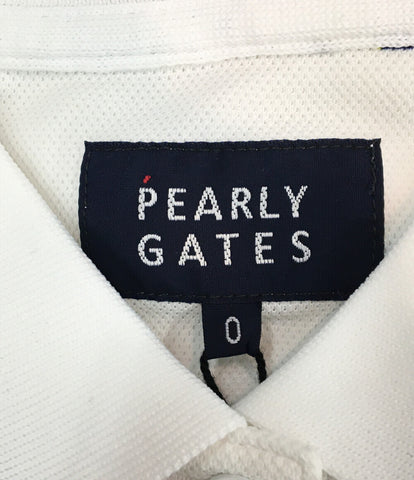 パーリーゲイツ 美品 半袖ポロシャツ グラデーションロゴボーダー ゴルフ      レディース  (XS以下) PEARLY GATES