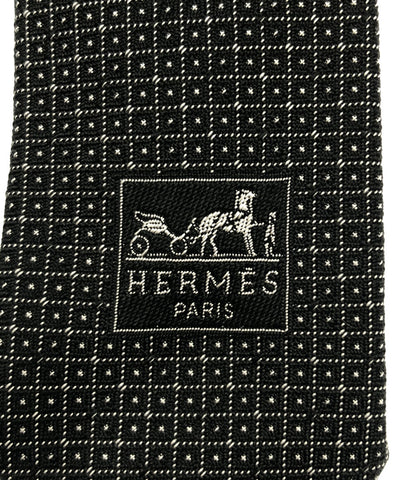 エルメス  ネクタイ シルク100％ 総柄      メンズ  (複数サイズ) HERMES