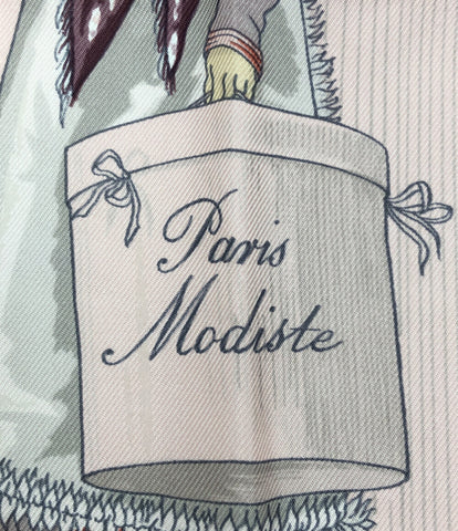エルメス  スカーフ カレ90 シルク100％ パリの帽子屋  Paris Modiste    レディース  (複数サイズ) HERMES