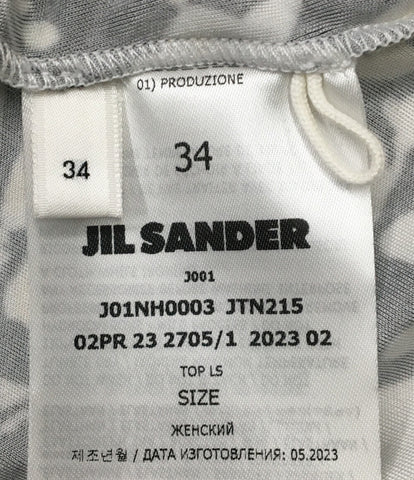 ジルサンダー 美品 フローラルプリントハイネックブラウス      レディース SIZE 34 (XS以下) Jil sander