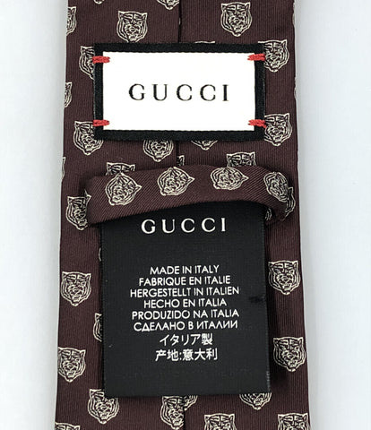 グッチ  ネクタイ 虎柄      メンズ  (複数サイズ) GUCCI