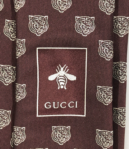 グッチ  ネクタイ 虎柄      メンズ  (複数サイズ) GUCCI