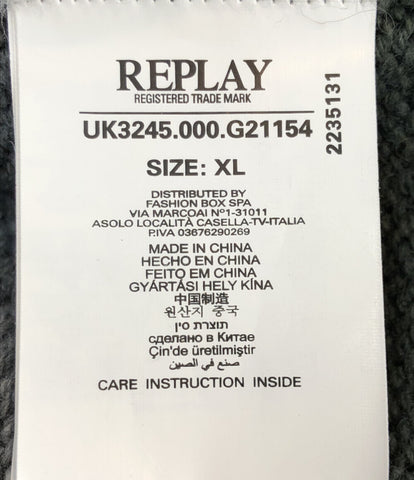 リプレイ  長袖ニット      メンズ SIZE XL (XL以上) Replay