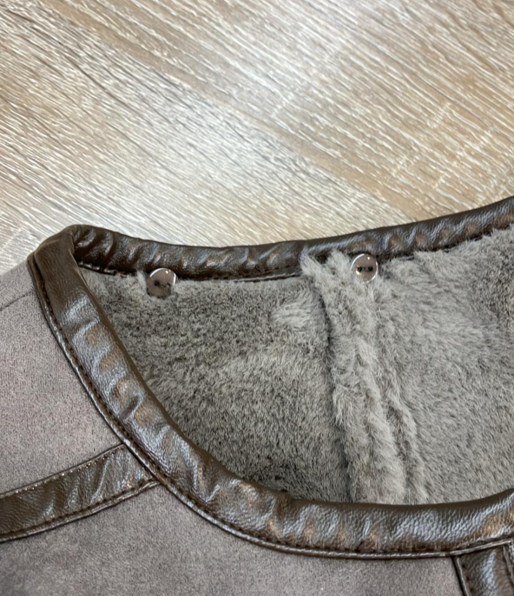 Sov. フェイクムートンコート ファー欠品 0307-330-193A レディース SIZE 38 (M) ソブ