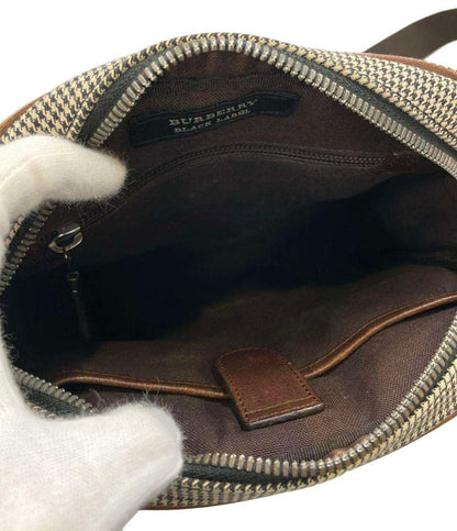 BURBERRY BLACK LABEL ショルダーバッグ 斜め掛け メンズ バーバリーブラックレーベル