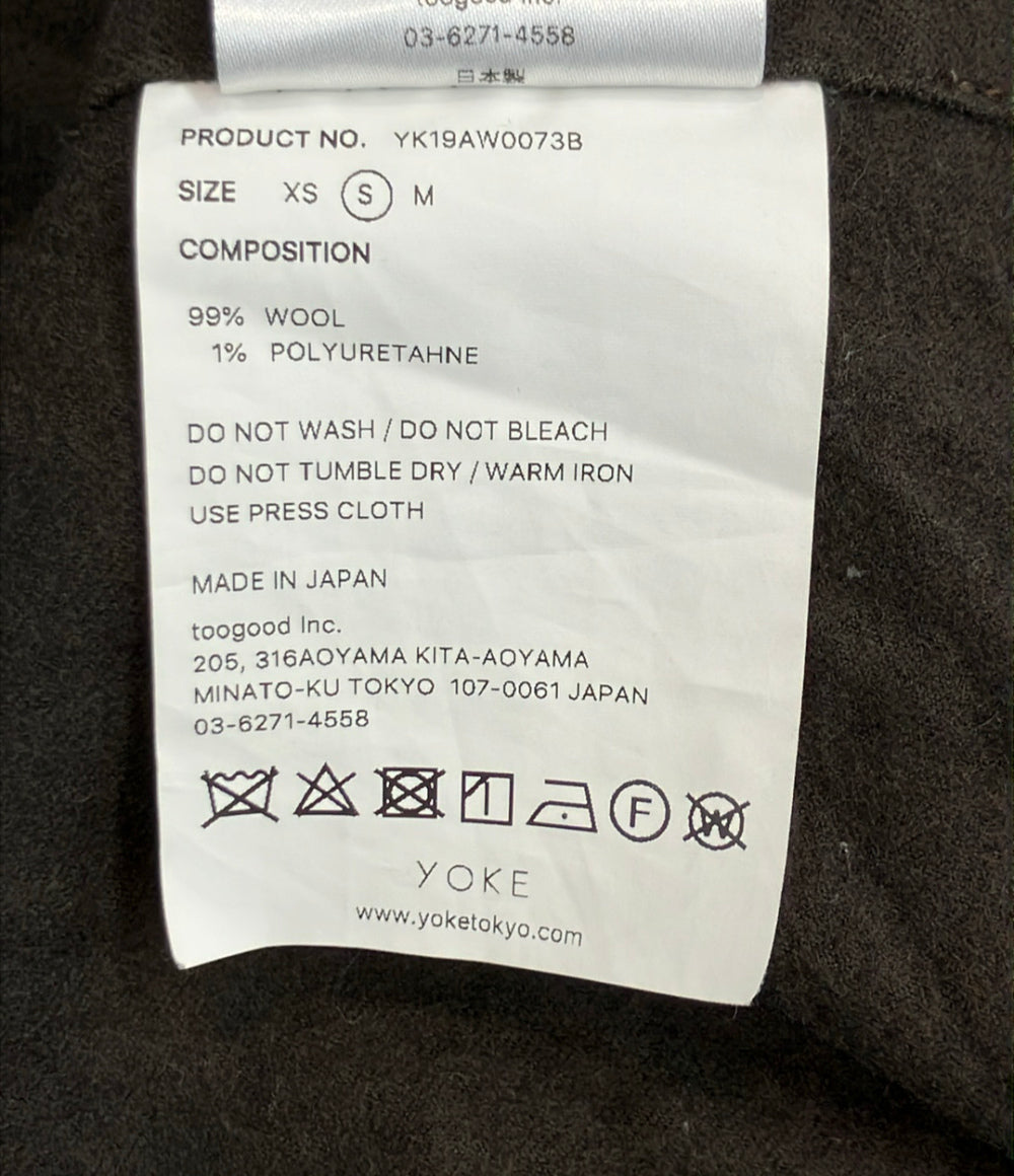 YOKE ワイドショート ジャケット メンズ SIZE S ヨーク