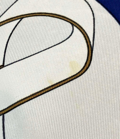 HERMES スカーフ シルク100% カレ90 Eperon dor レディース エルメス