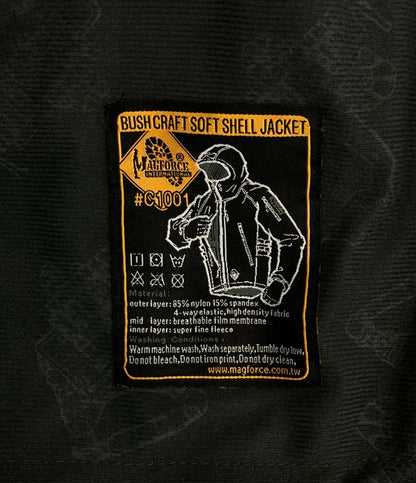 マグフォース 中綿ナイロンジャケット Bush Craft Soft Shell Jacket C-1001 メンズ SIZE M Magforce
