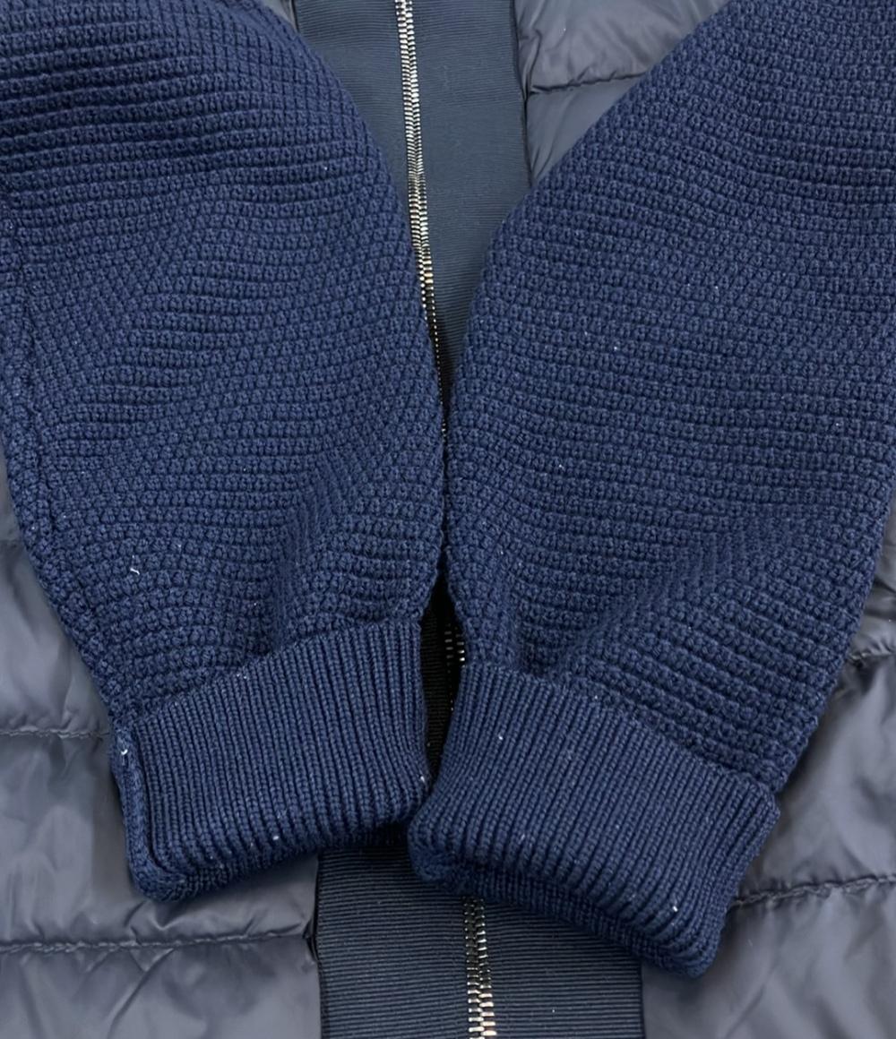MONCLER ニット切替ダウンジャケット MAGLIONE TRICOT CARDIGAN D20939490500 98124 レディース メンズ SIZE M モンクレール