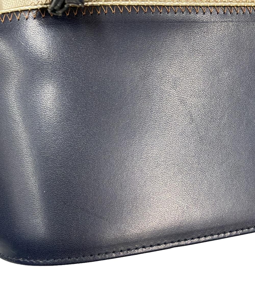 銀座かねまつ ショルダーバッグ 斜めがけ バイカラー レディース GINZA Kanematsu