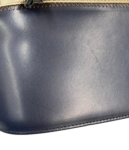 銀座かねまつ ショルダーバッグ 斜めがけ バイカラー レディース GINZA Kanematsu