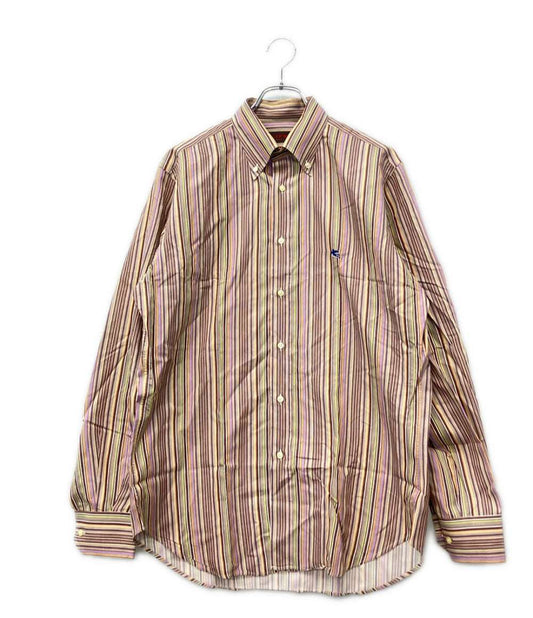 ETRO 長袖シャツ ストライプ 102-13105-3143 メンズ SIZE 41 エトロ