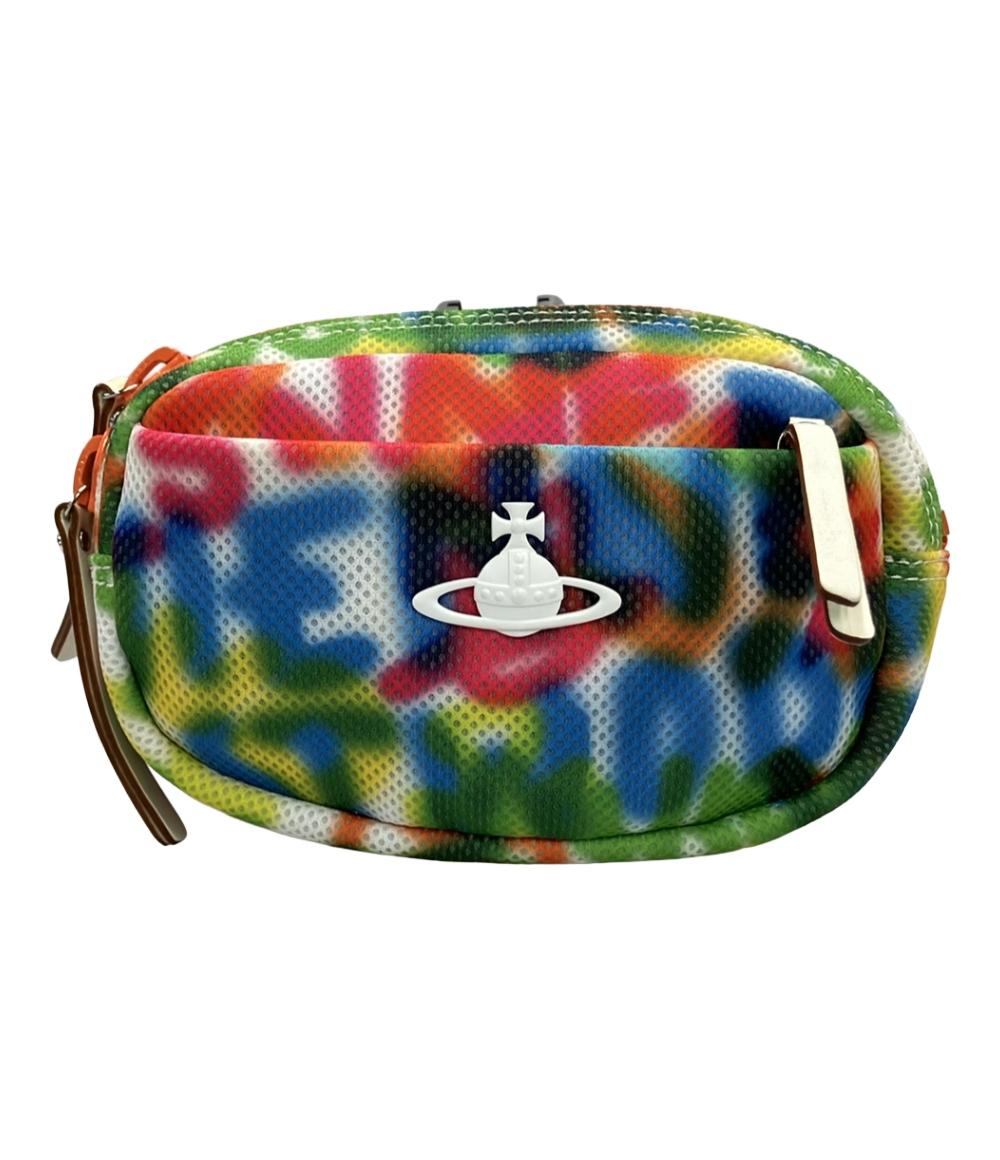 Vivienne Westwood ボディバッグ ウエストバッグ チャーム付 ヴィヴィアンウエストウッド ウエストバッグ ボディバッグ キーリング