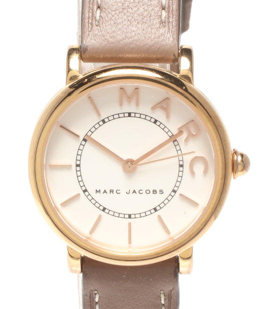 MARC BY MARC JACOBS 腕時計 クオーツ ホワイト MJ1538 レディース マークバイマークジェイコブス