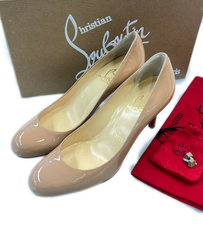 美品 Christian Louboutin パンプス エナメル レディース SIZE 35 (22cm) クリスチャンルブタン