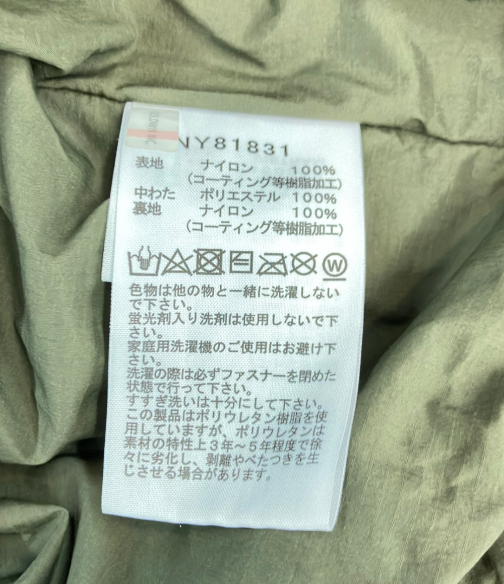 THE NORTH FACE ダウンジャケット ダブルジップ フード付き NY81831 メンズ SIZE L ザ・ノース・フェイス