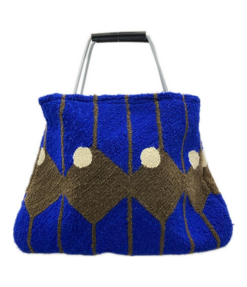 MARNI ハンドバッグ トートバッグ エクリプスバッグ ウール アルミ