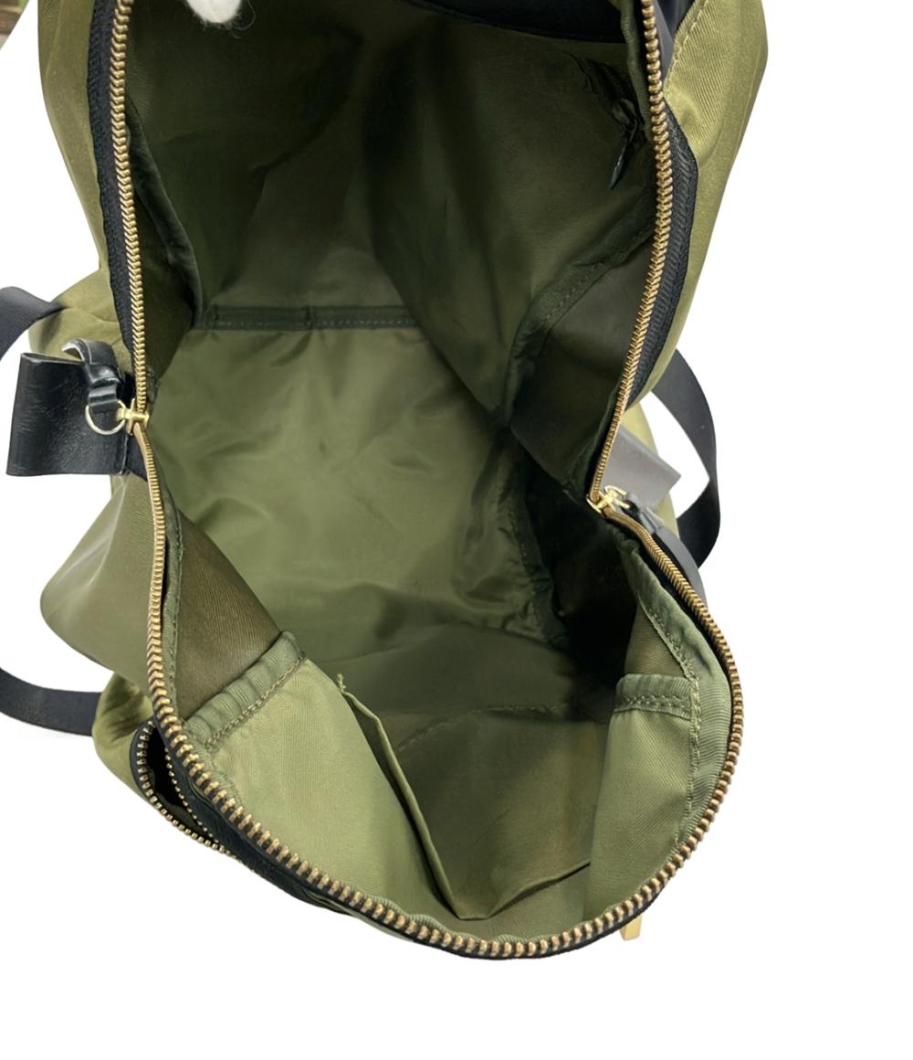 ランバンオンブルー リュック リボンモチーフ ナイロン トロカデロ レディース LANVIN en Bleu