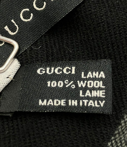 GUCCI ストール マフラー ウール メンズ グッチ