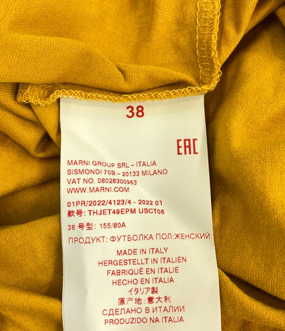 MARNI フラワーロゴ半袖Tシャツ レディース SIZE 38 (M) マルニ
