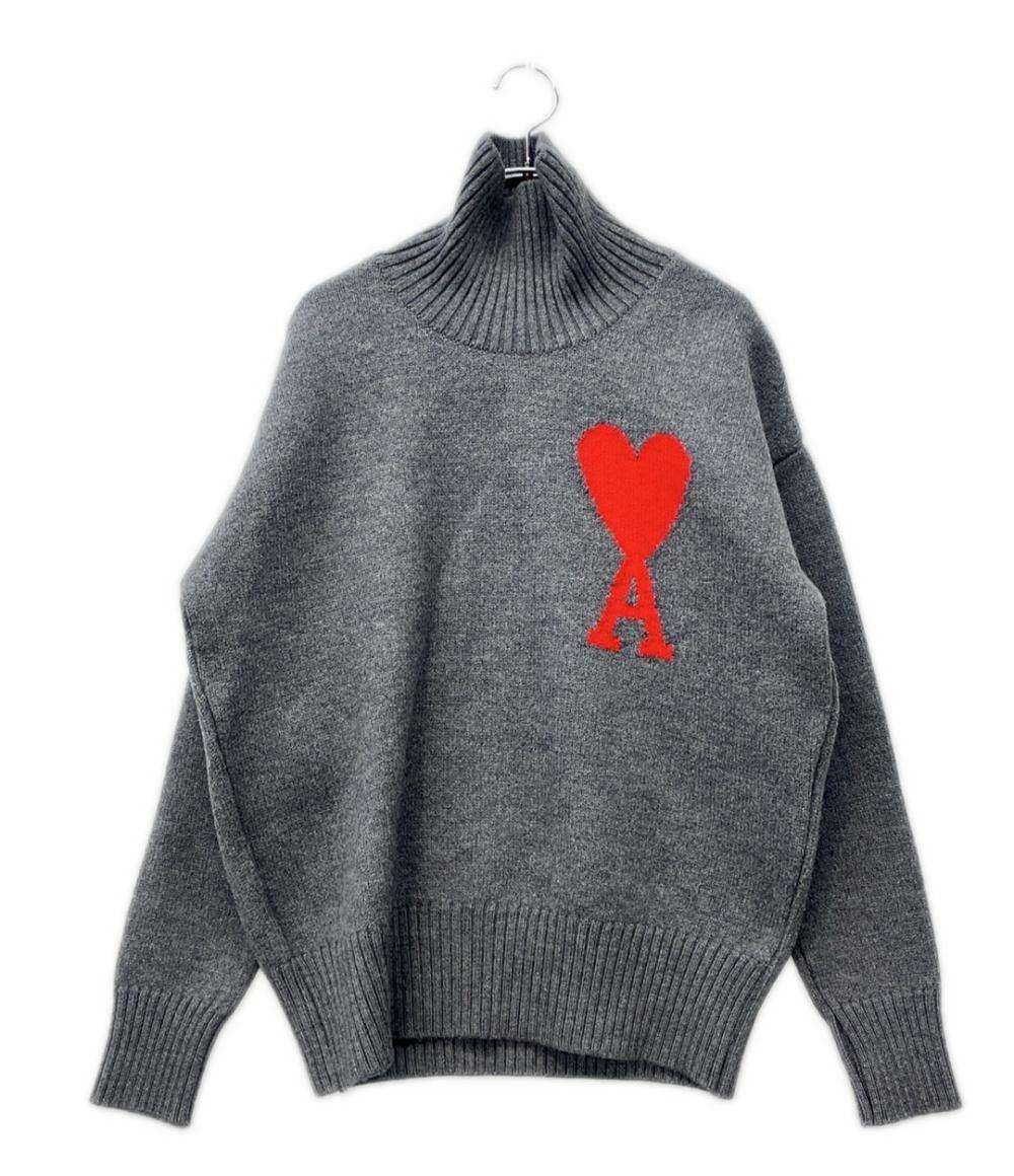 ami alexandre mattiussi 長袖 ニット レディース SIZE XS アミ アレクサンドル マテュッシ