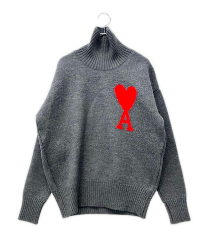 ami alexandre mattiussi 長袖 ニット レディース SIZE XS アミ アレクサンドル マテュッシ