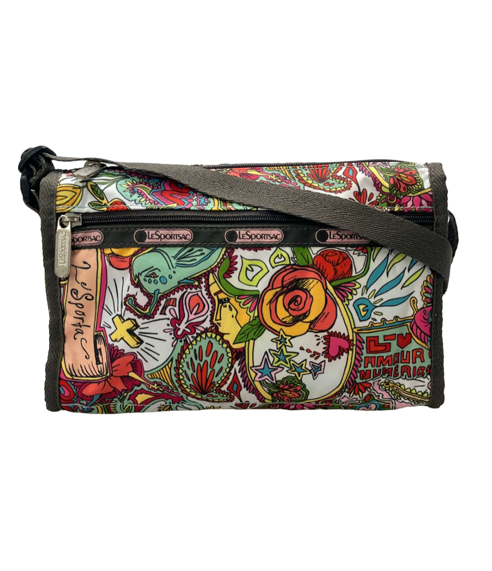 美品 LeSportsac ショルダーバッグ 斜め掛け レディース レスポートサック