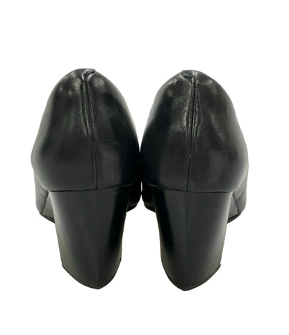 美品 COLE HAAN オープントゥパンプス ウェッジソール レディース SIZE 6.5 (24cm) コールハーン